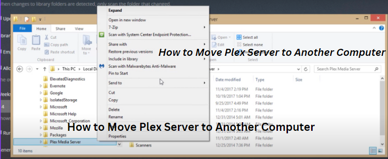 How to Move Plex Server to Another Computer