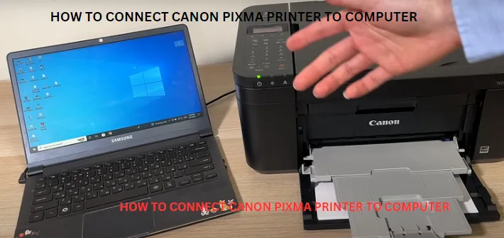 How to connect canon pixma printer to computer Full Guide In 2024