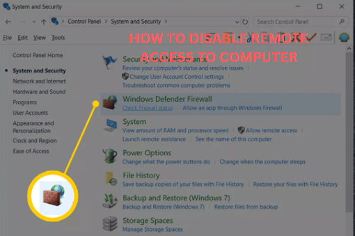 How To Disable Remote Access To Computer